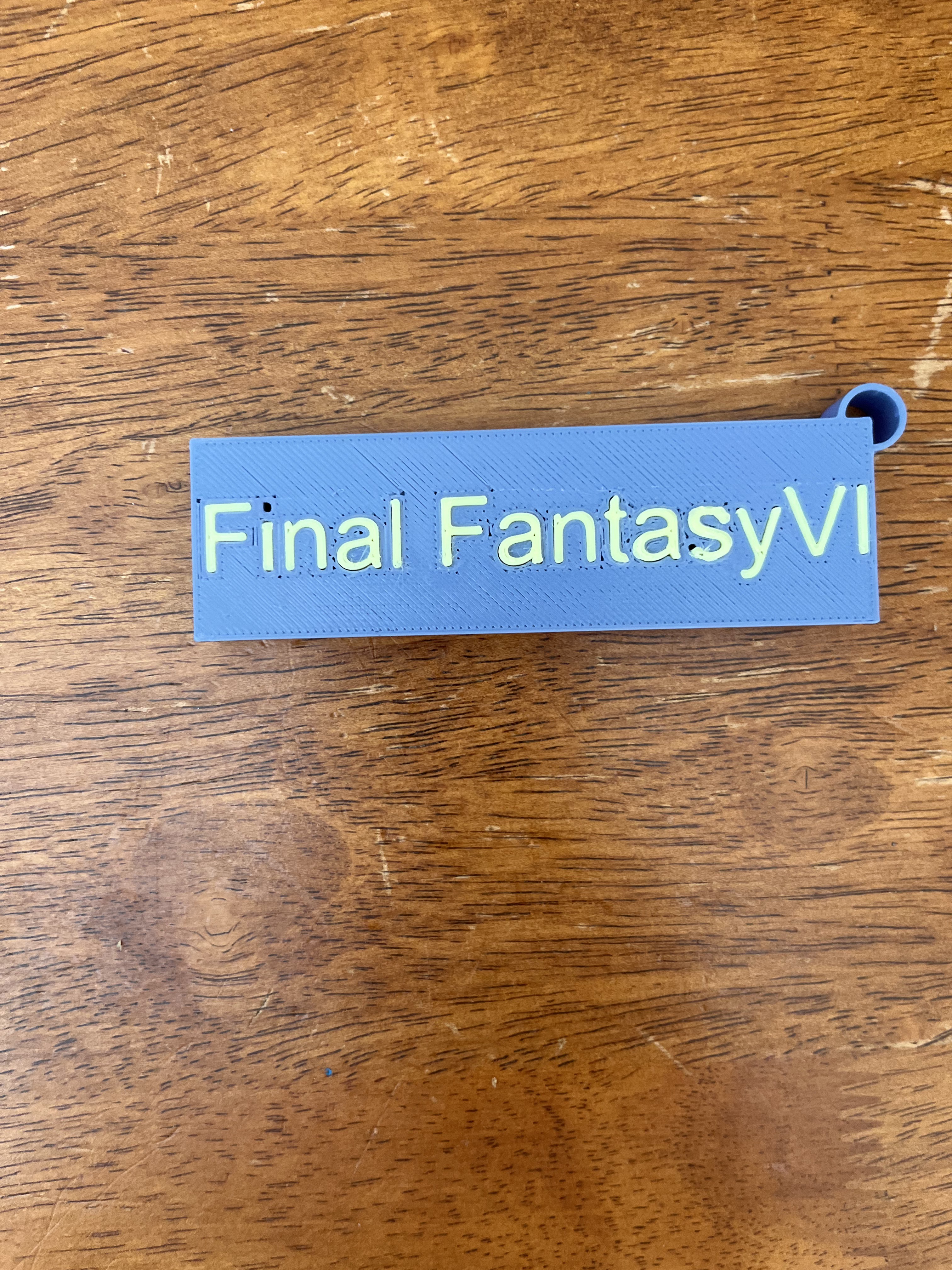 Final Fantasy 6 keychain