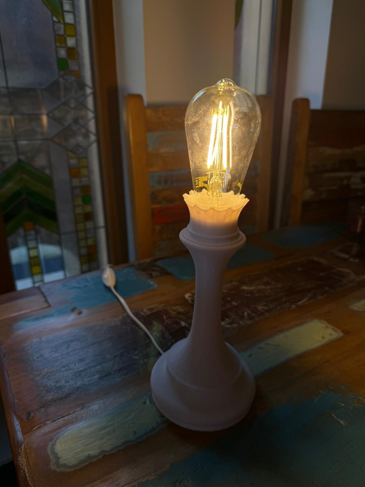 Chess Queen Lamp