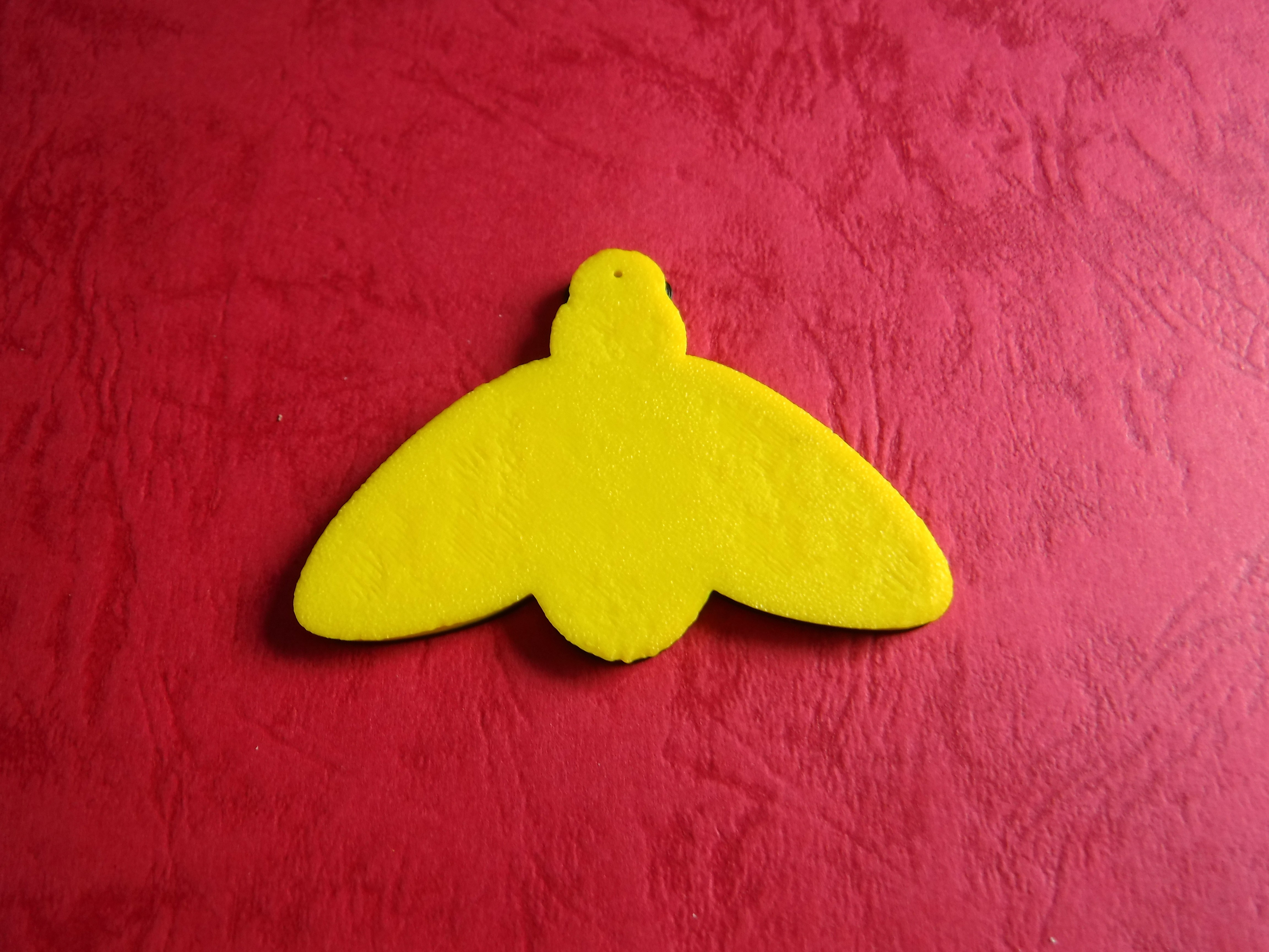 Miniatura 3 do modelo 3D Bee Keyring charm