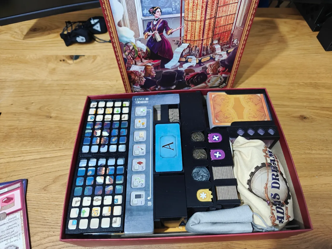Ada＇s Dream Deluxe Edition Board Game Insert by Sortirus