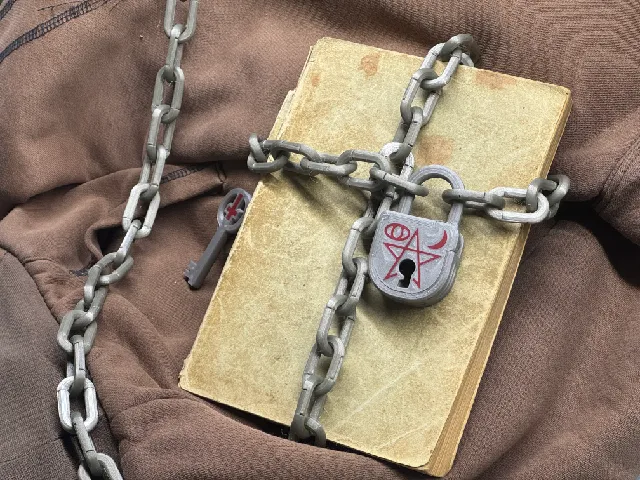 Cursed Padlock and Chain