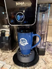 Ninja Dual Brew support for tall coffee mugs/travel mugs