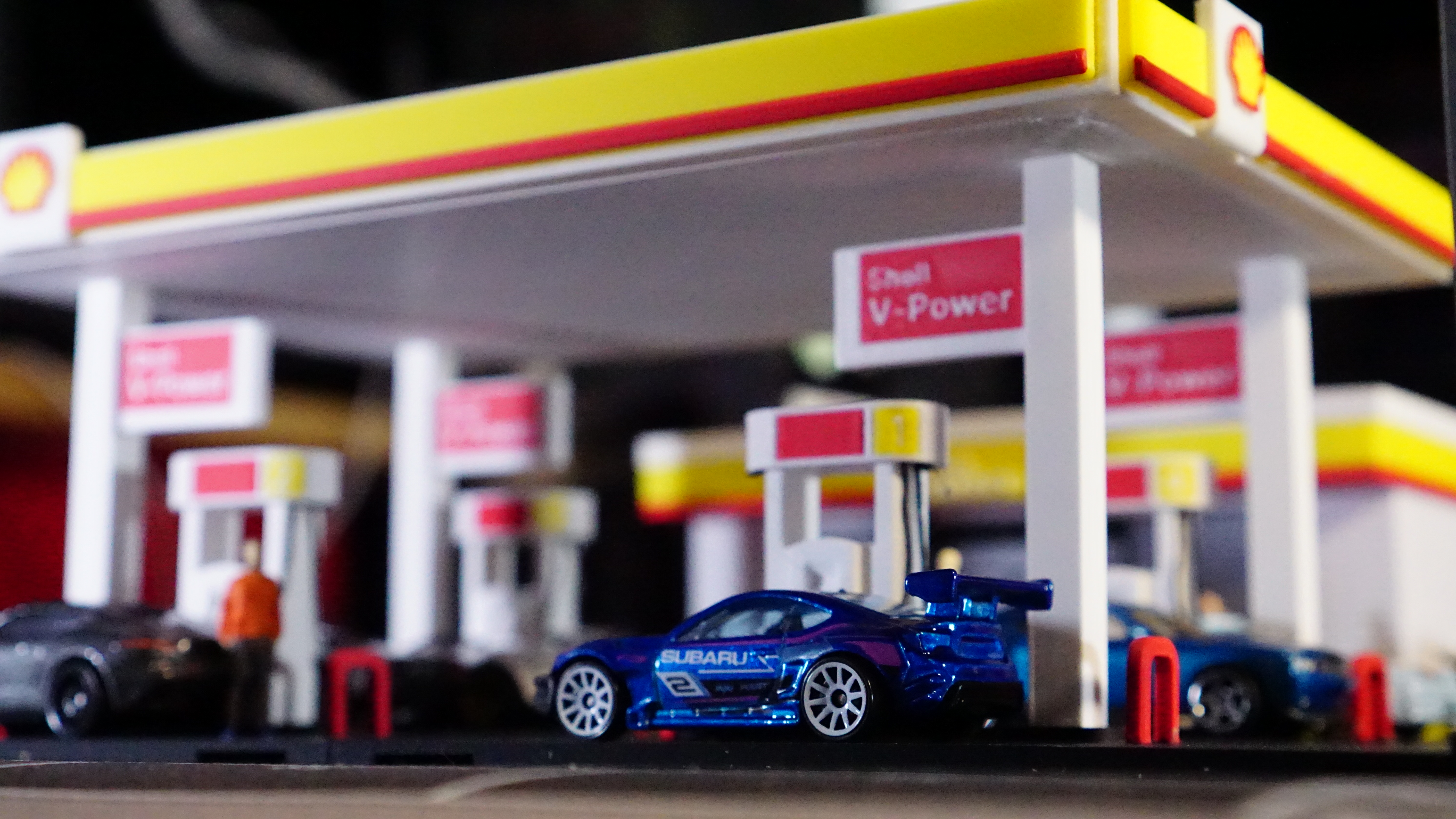 Shell Gas Station Model Set - 1:64 Scale Diorama — thumbnail 14