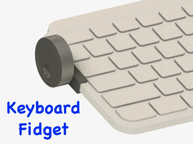 Keyboard Fidget - Logitech, .stl, .step, .f3d