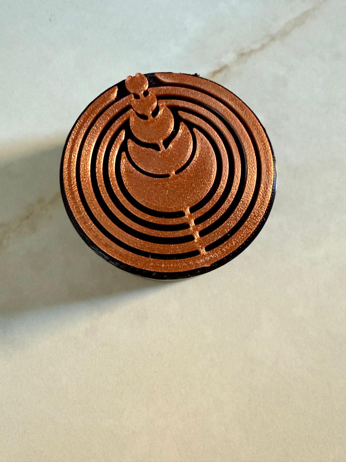 Espresso cup raiser adjustable - short