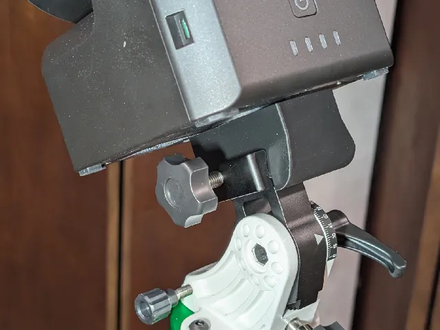 Vixen Dovetail riser mount for SeeStar S50 and Sky Watcher EQ Base