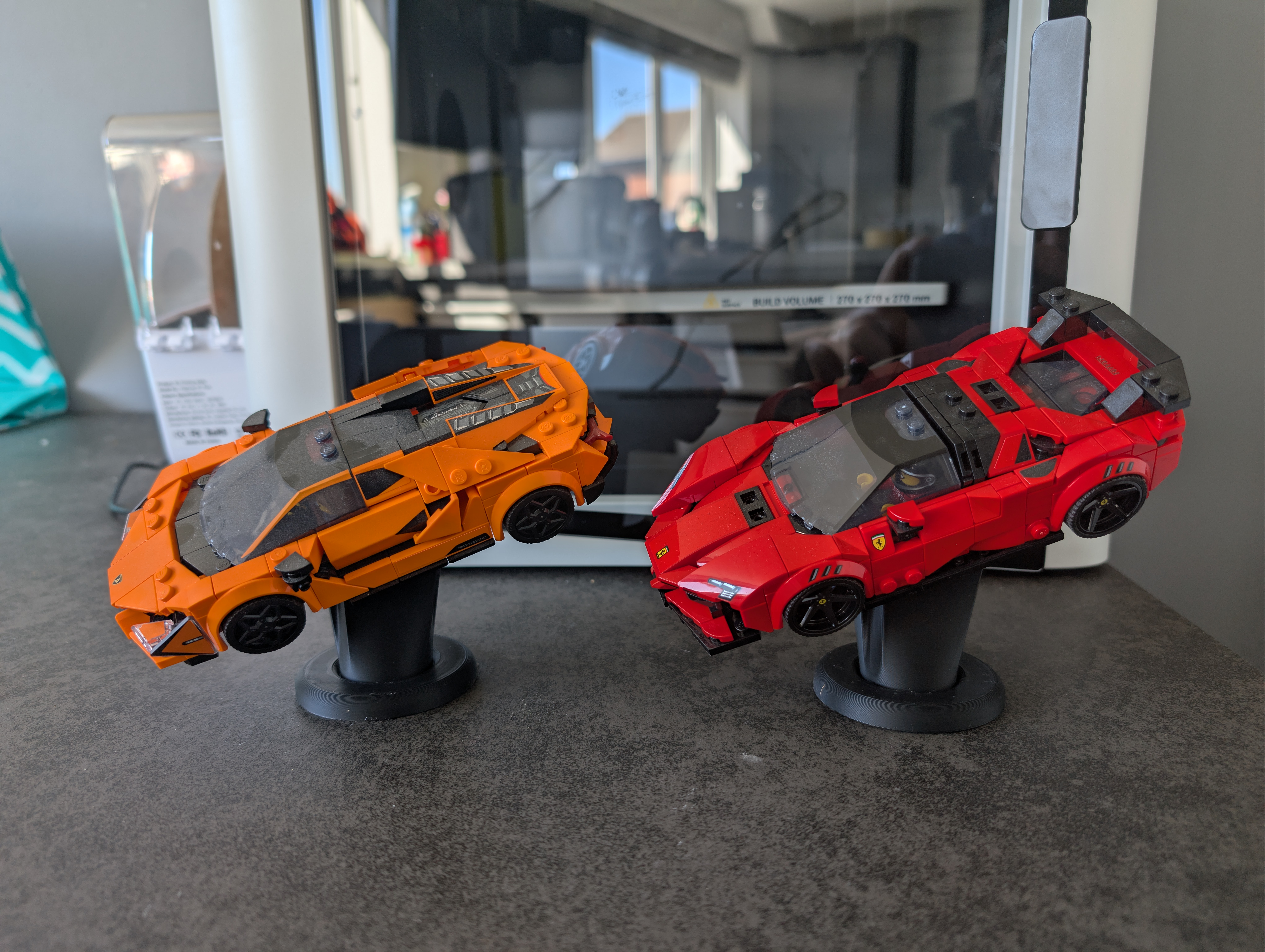 Lego Speed Champions Display Stands