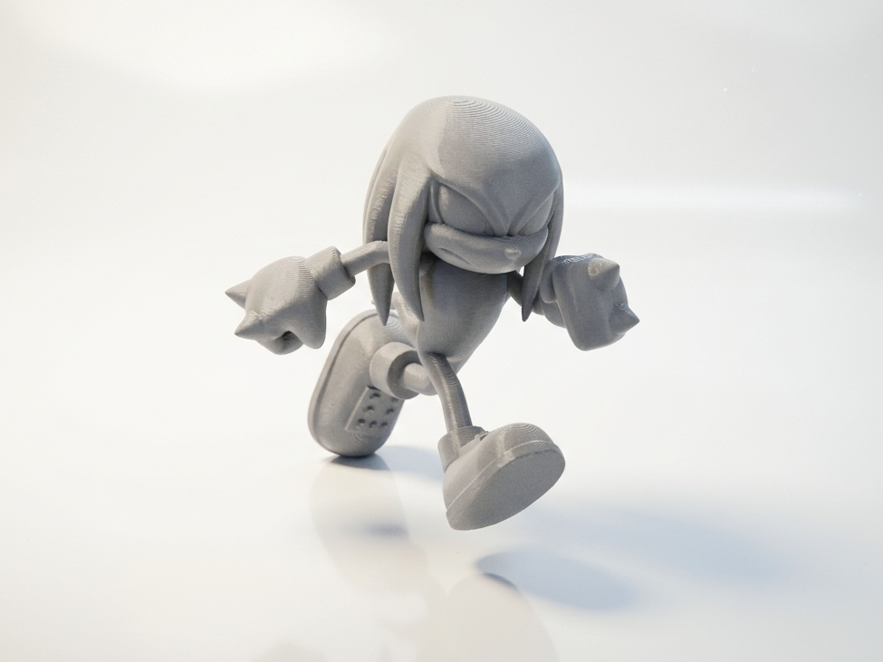 Knuckles Figurine Gaming Character 3D Printable