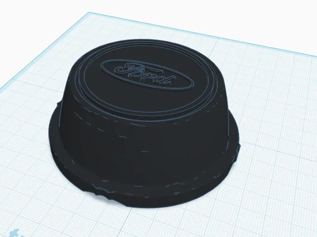 4x108 Ford Center Hub Cap