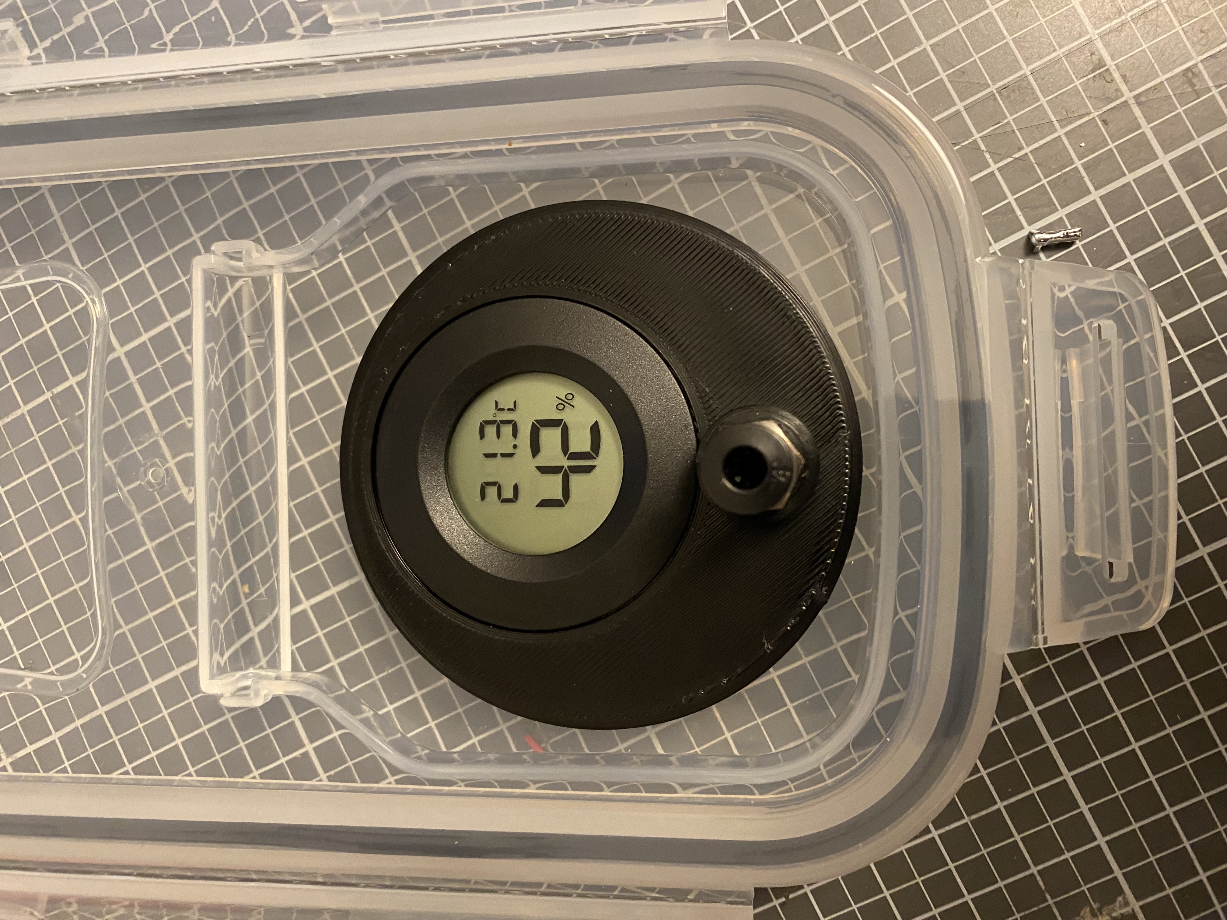Dry Box 4L Hygrometer Lid Adapter