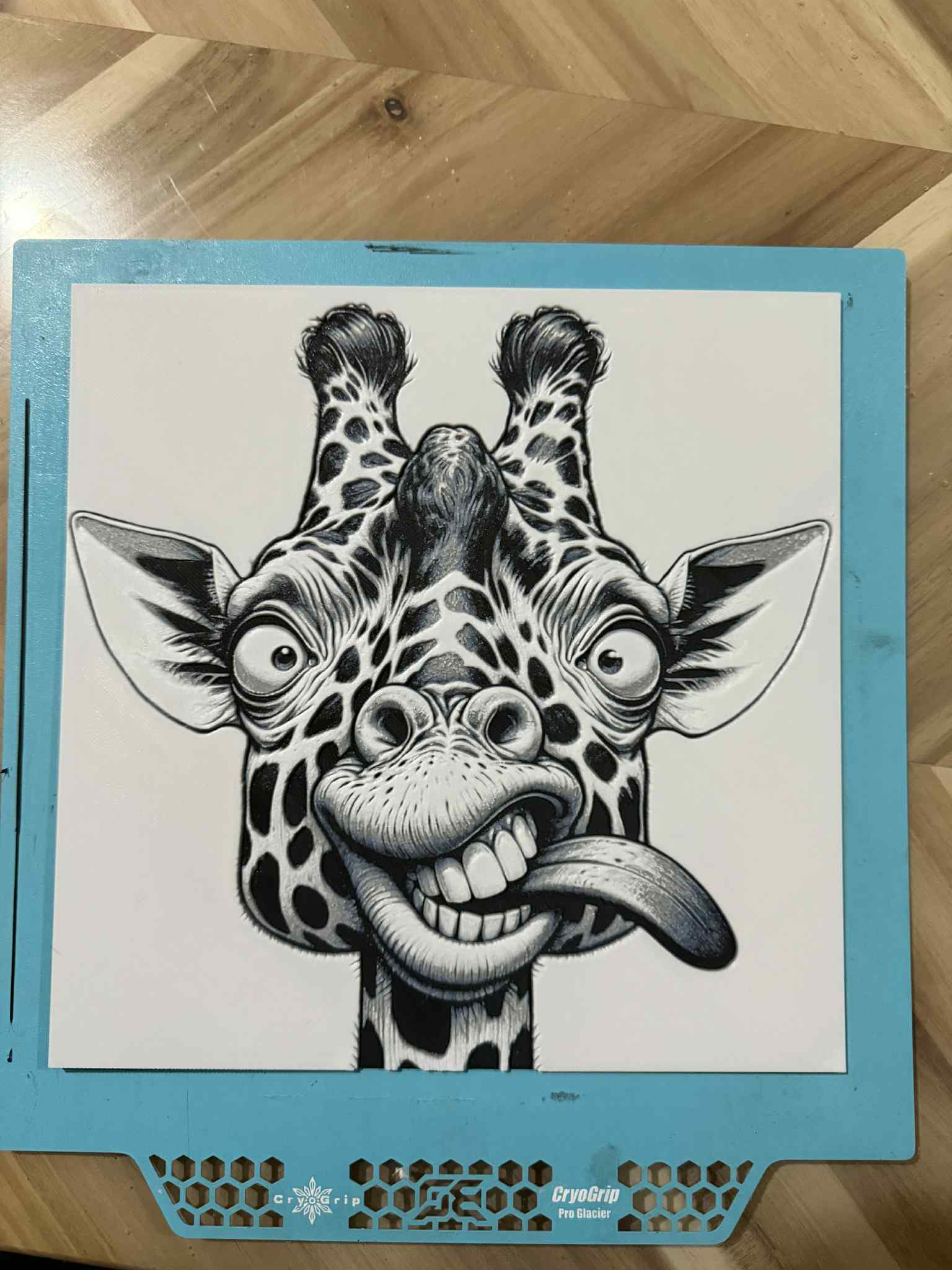 Goofy Giraffe for Kids room picture