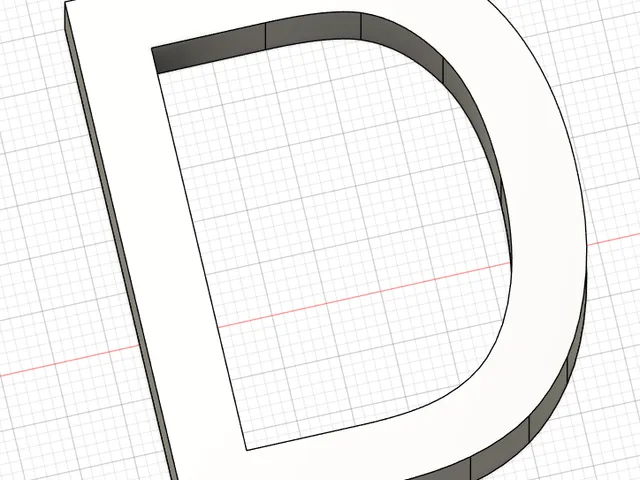 Letter D