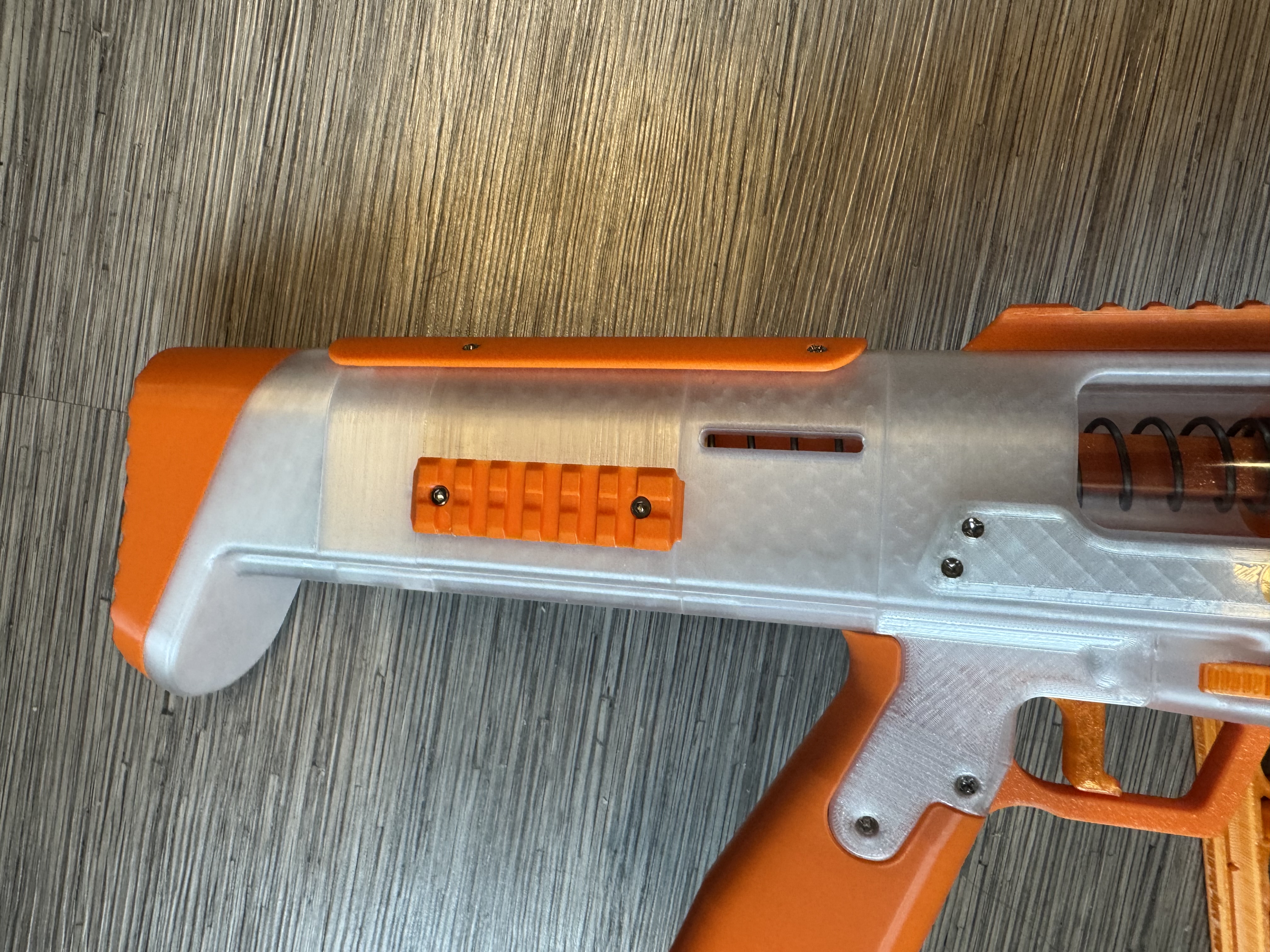Breacher with rear picatinny