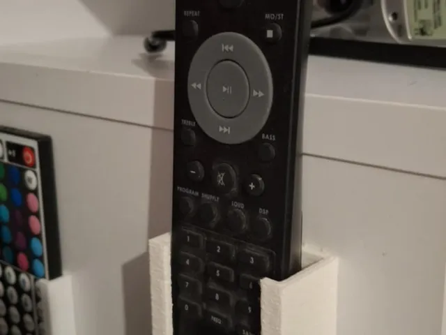 sharp remote controller holder