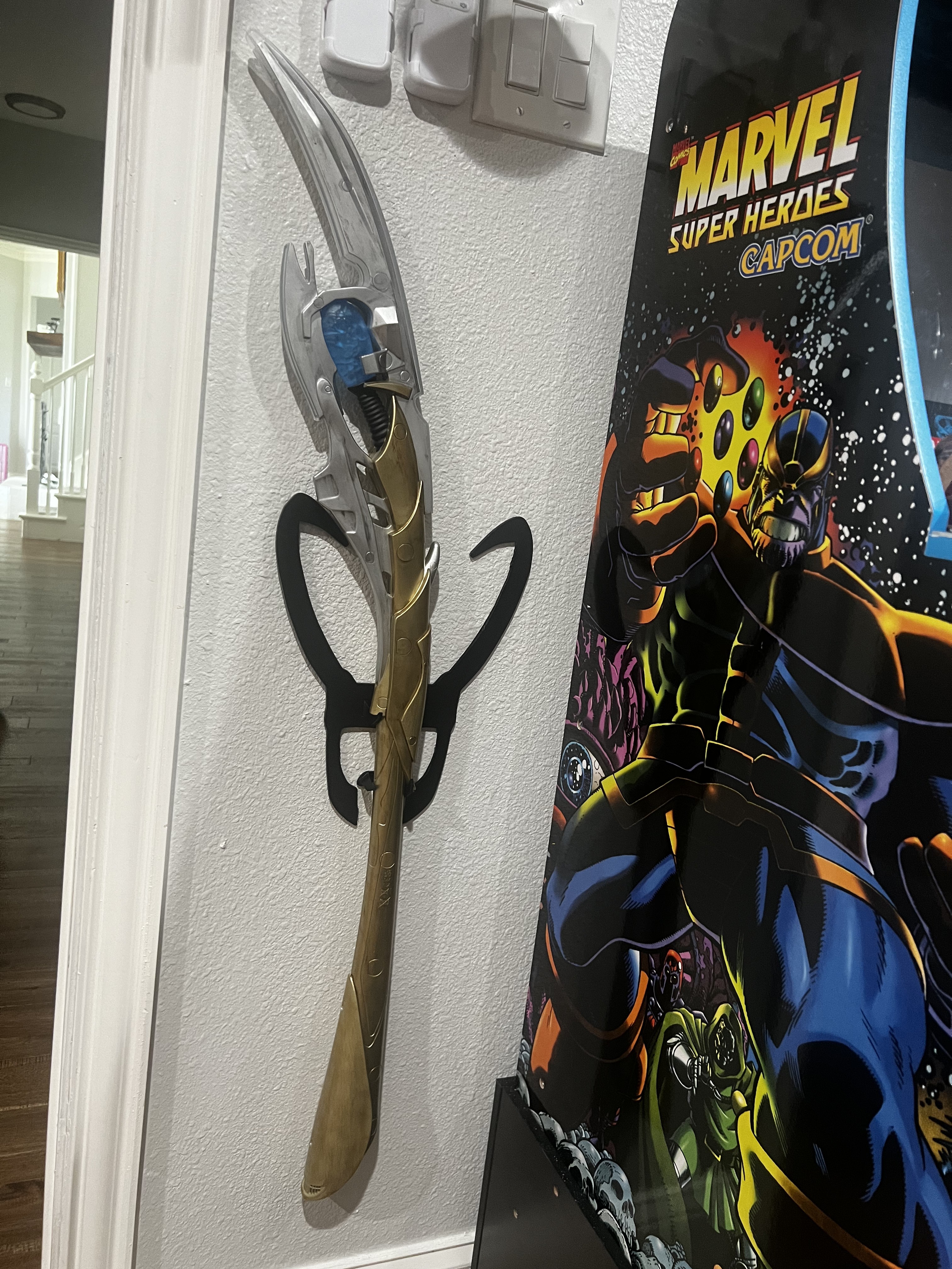 Vertical Loki's Scepter Hook