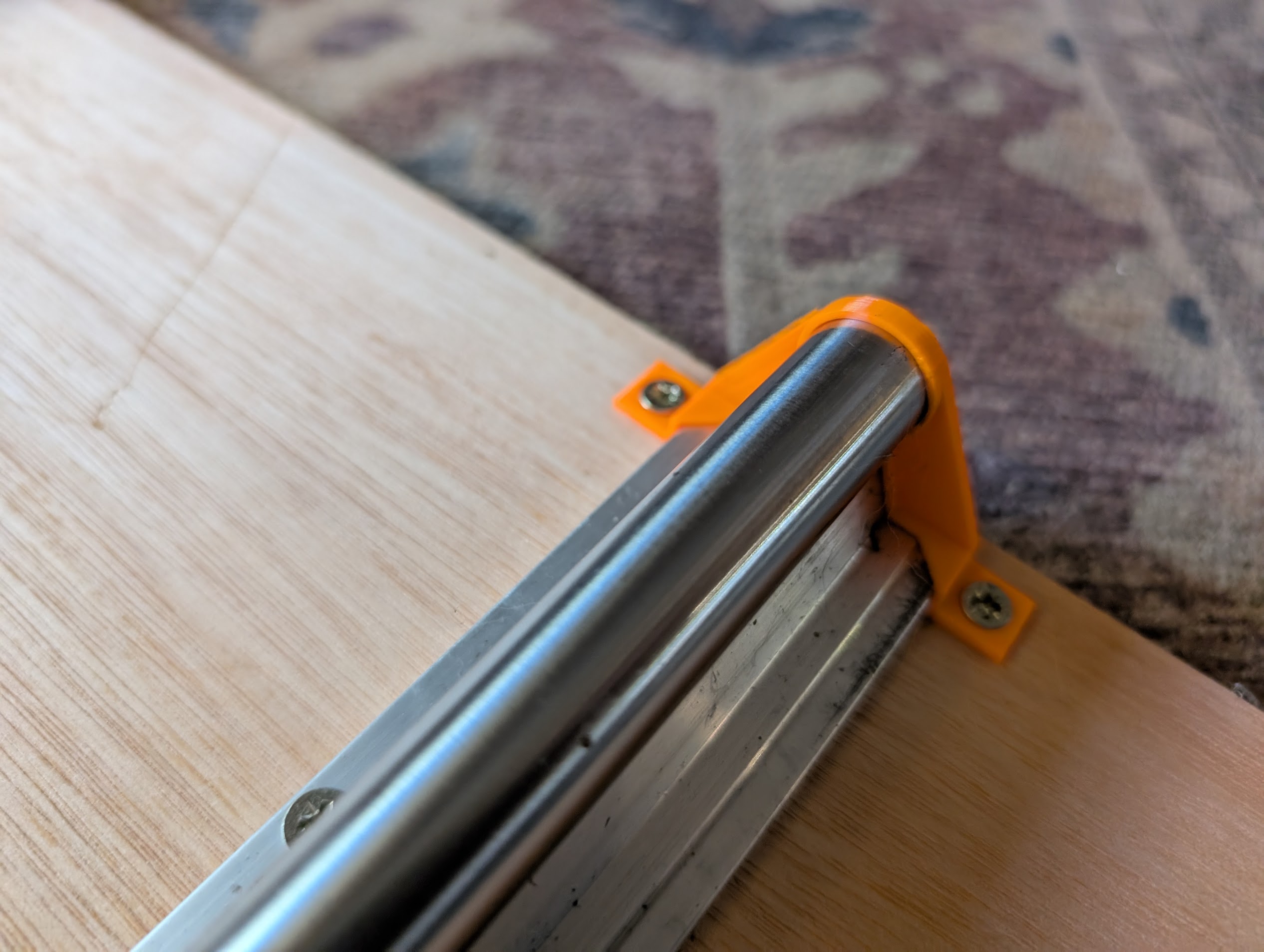 Endstop for SBR16 linear rail