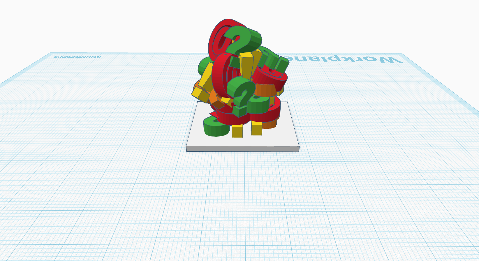 Symbol sculpture