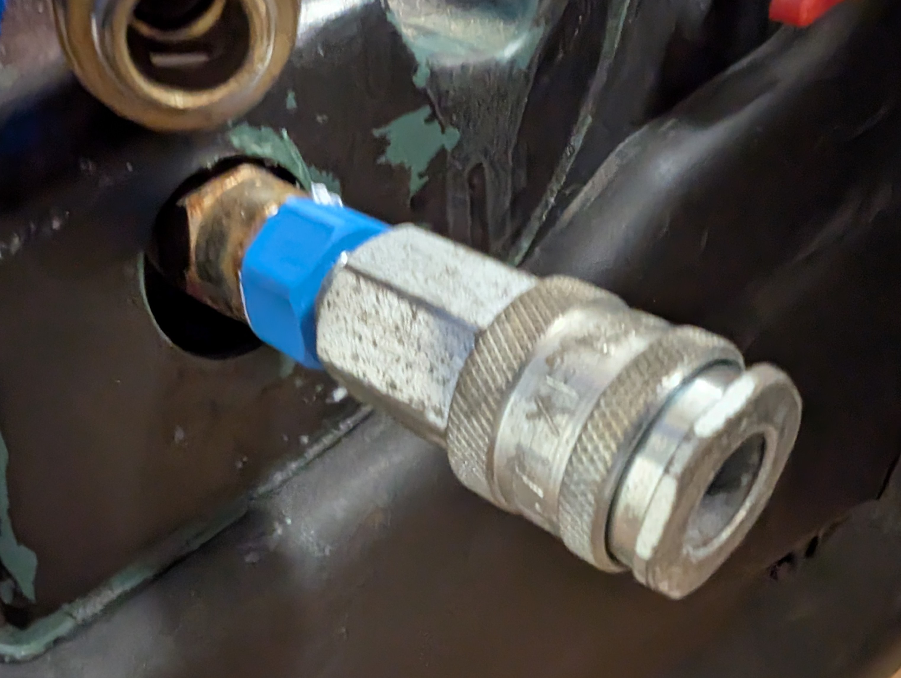 M16x1 to 1/4" BSP reducer