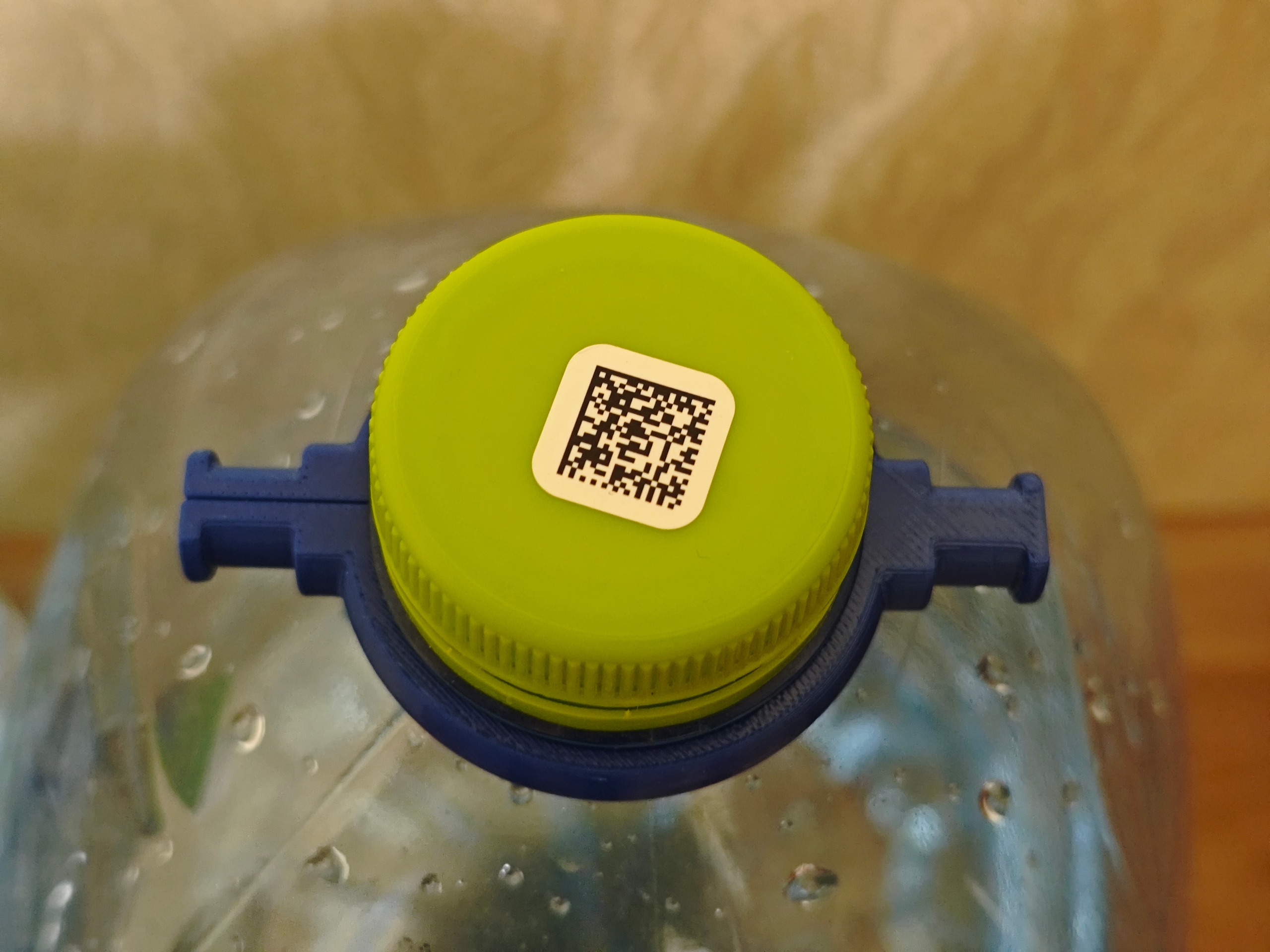 one-piece ring for water bottle