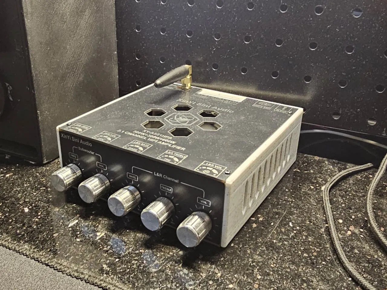 XY-AS21HPA (TPA3255 AMP) Frame by tinfoilhat | Download free STL