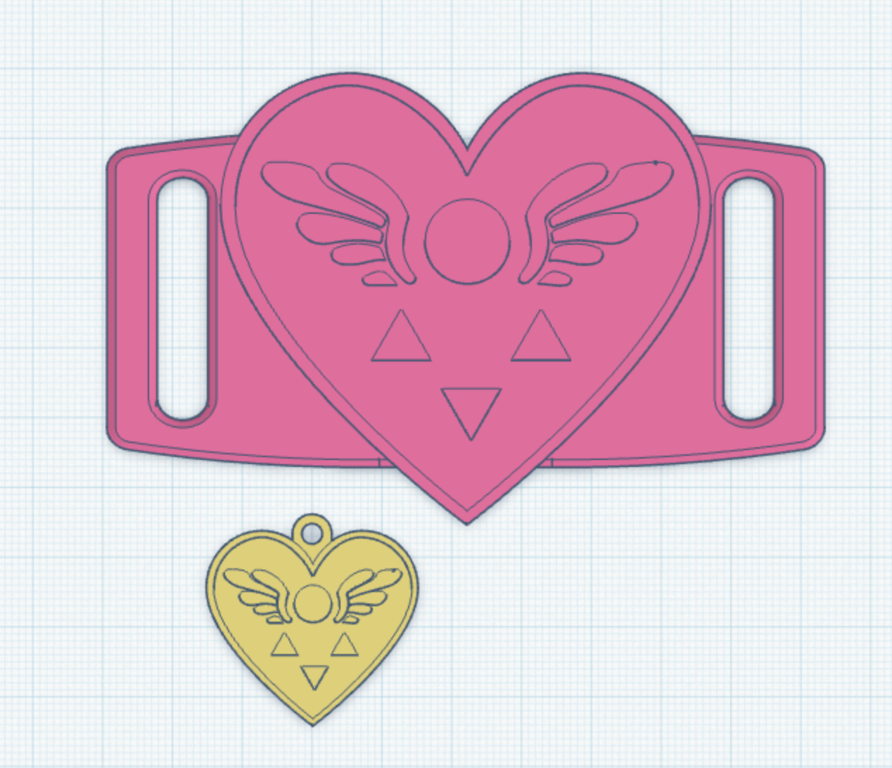 Deltarune Belt Buckle