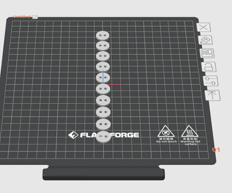 10x Basic Round Buttons