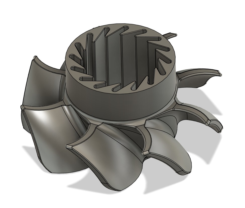 Carvera Spindle Fan Beefy Version