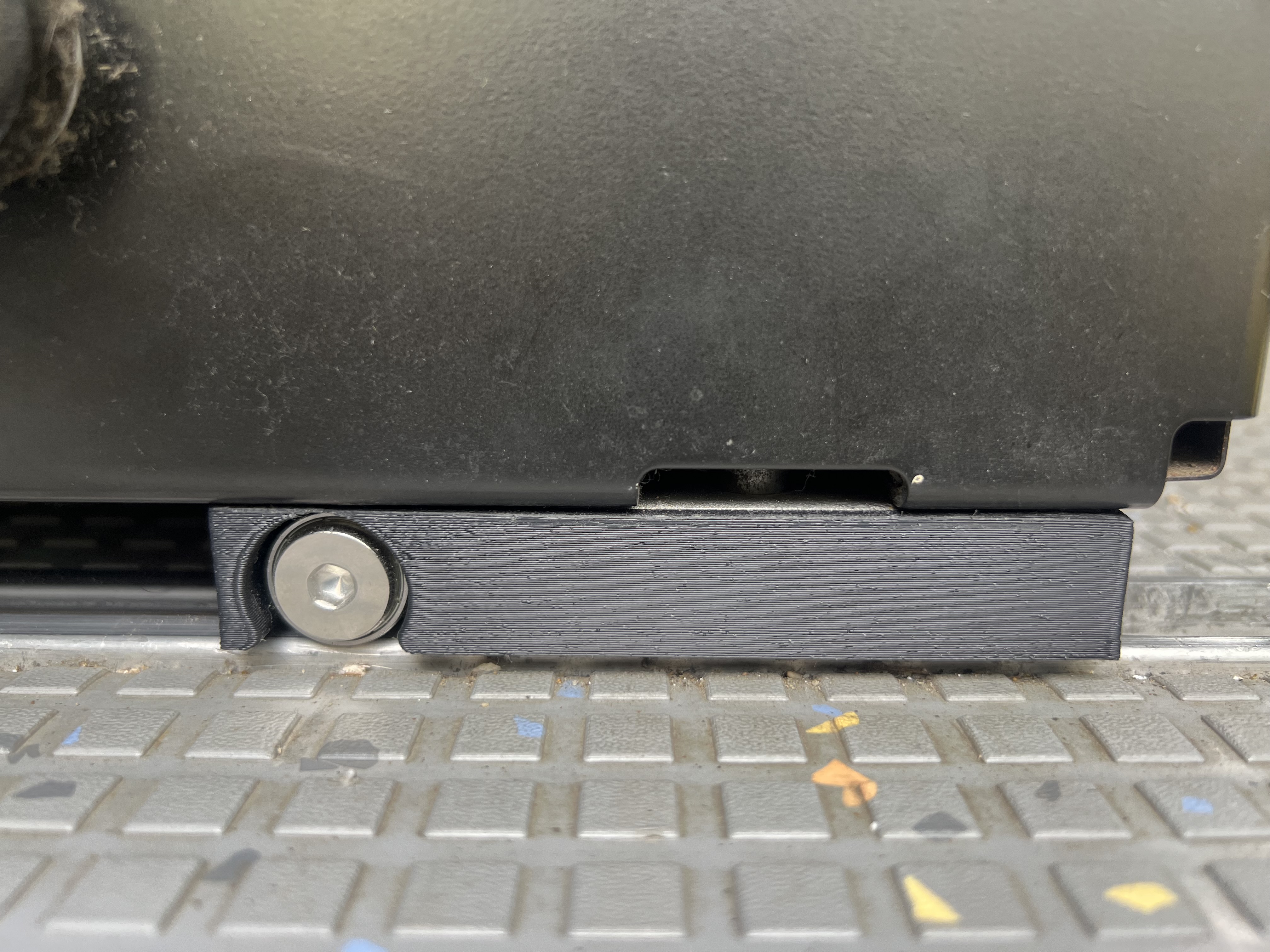 VW T4 rear seat bearing modification part
