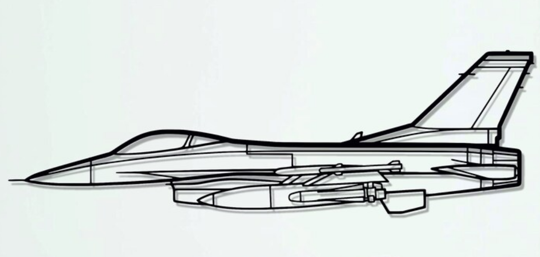 Lockheed Martin F-16A Fighting Falcon Wall Art
