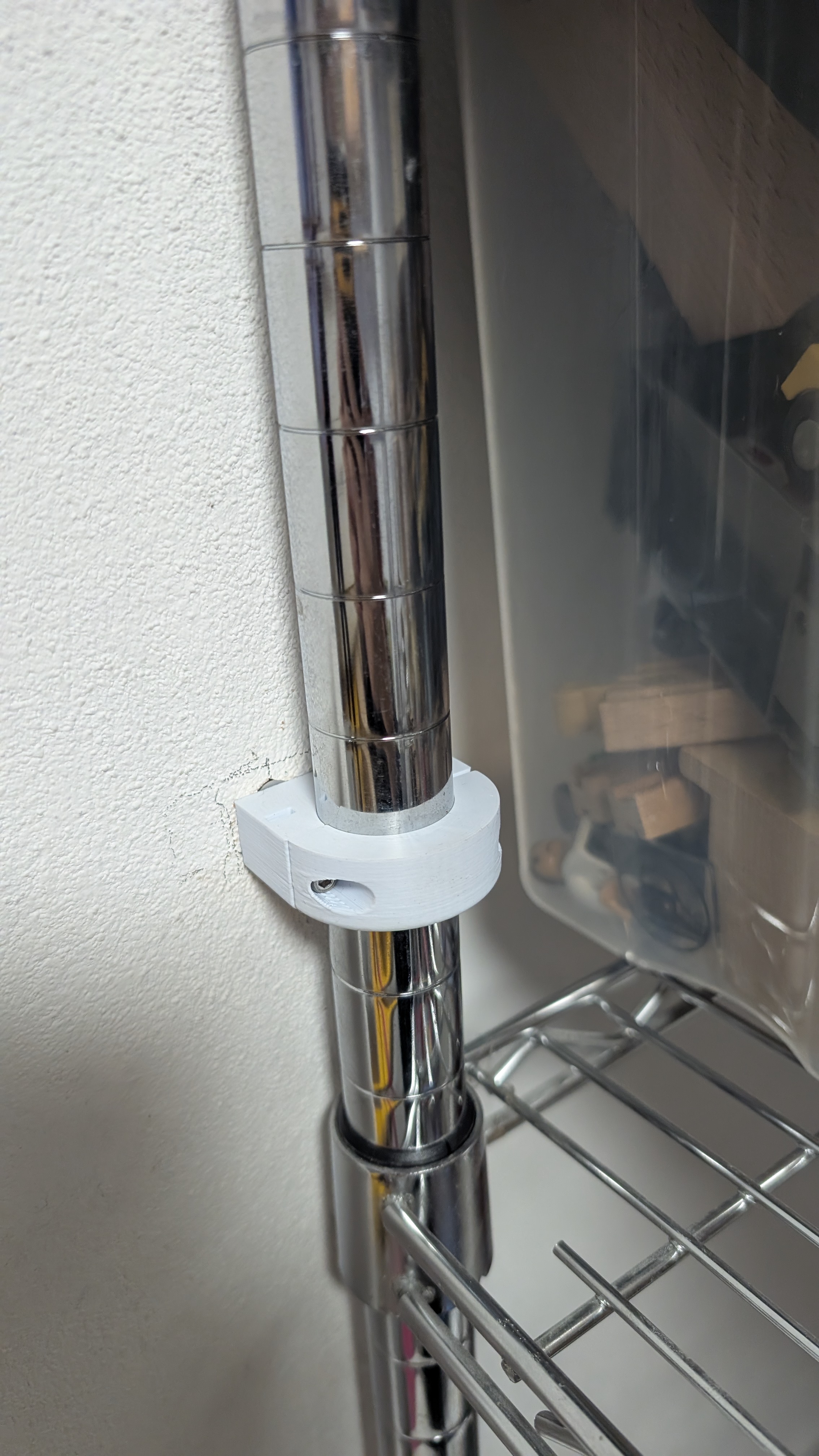 Modular Steel Rack - Wall anchor and separator