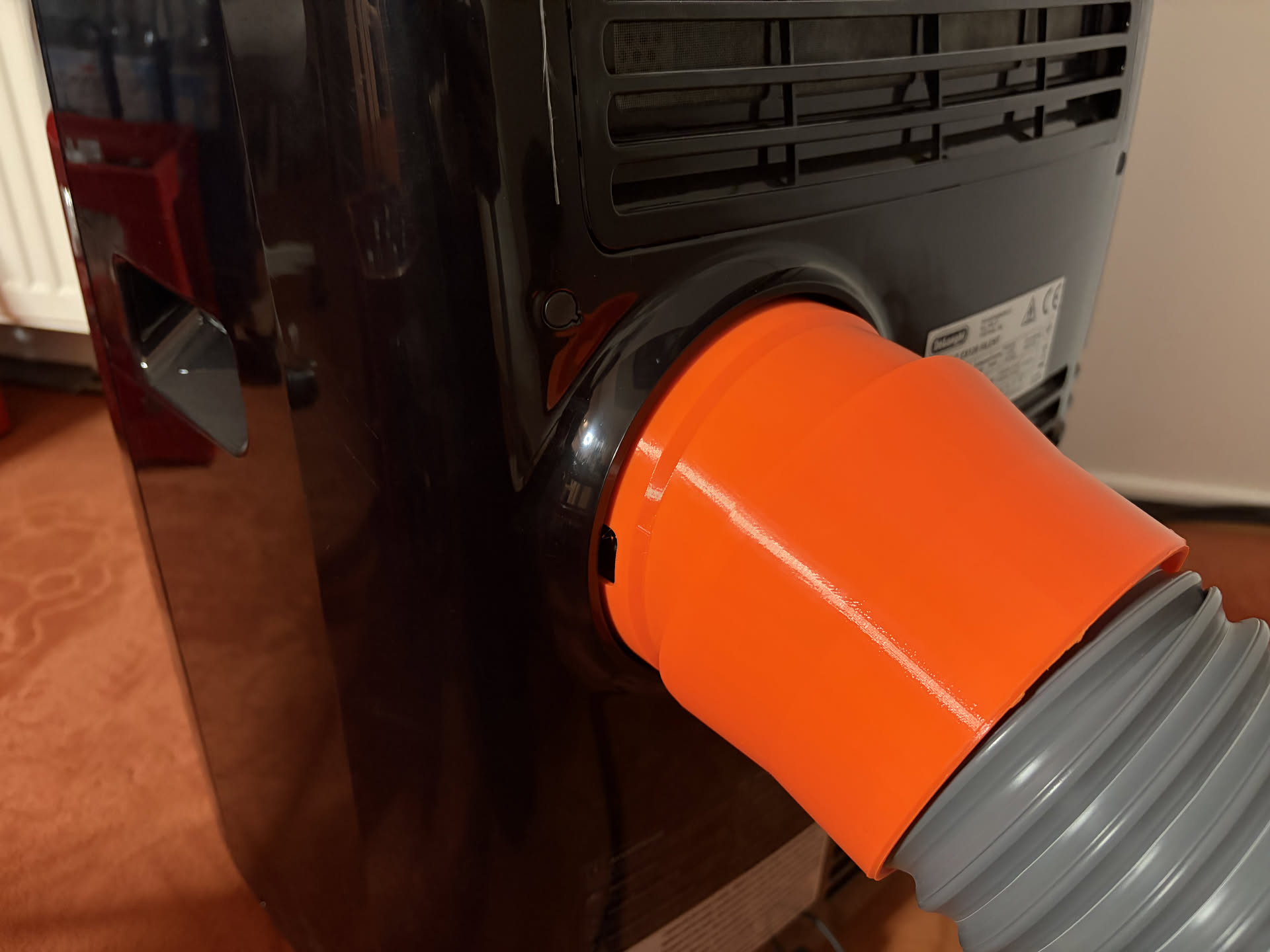 De'Longhi Pinguino PAC EX120 → 110 mm flex hose adapter (threaded)