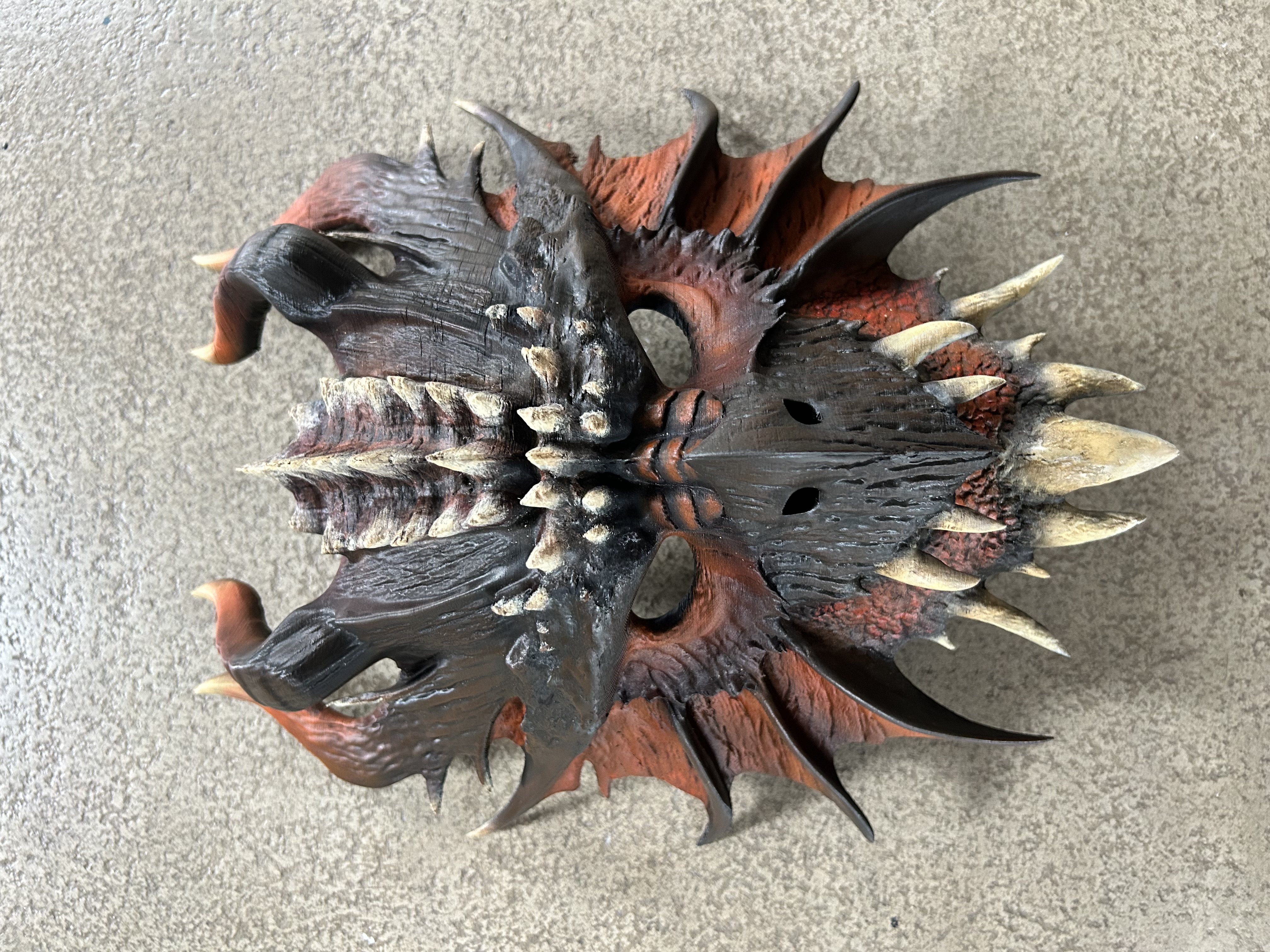 3D Printed Dragon Mask — miniatura 2