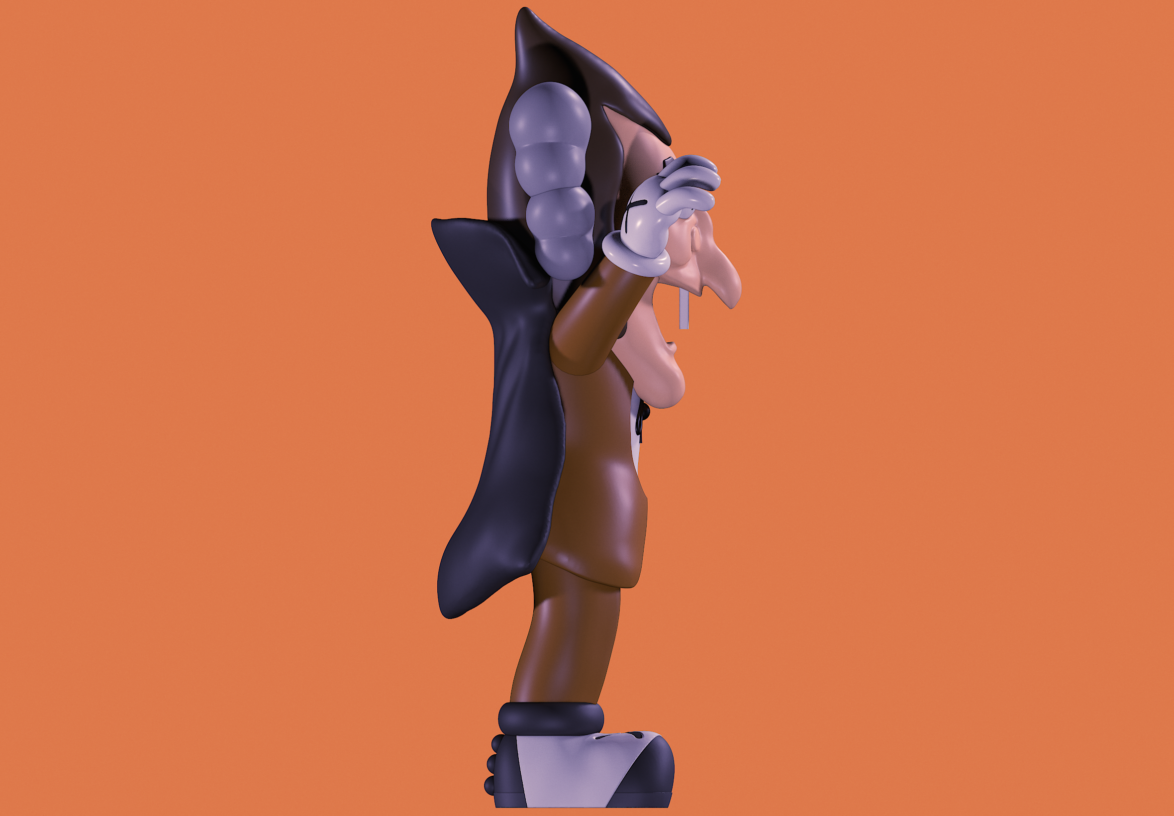 Miniatura 3 do modelo 3D Count Chocula Kaws