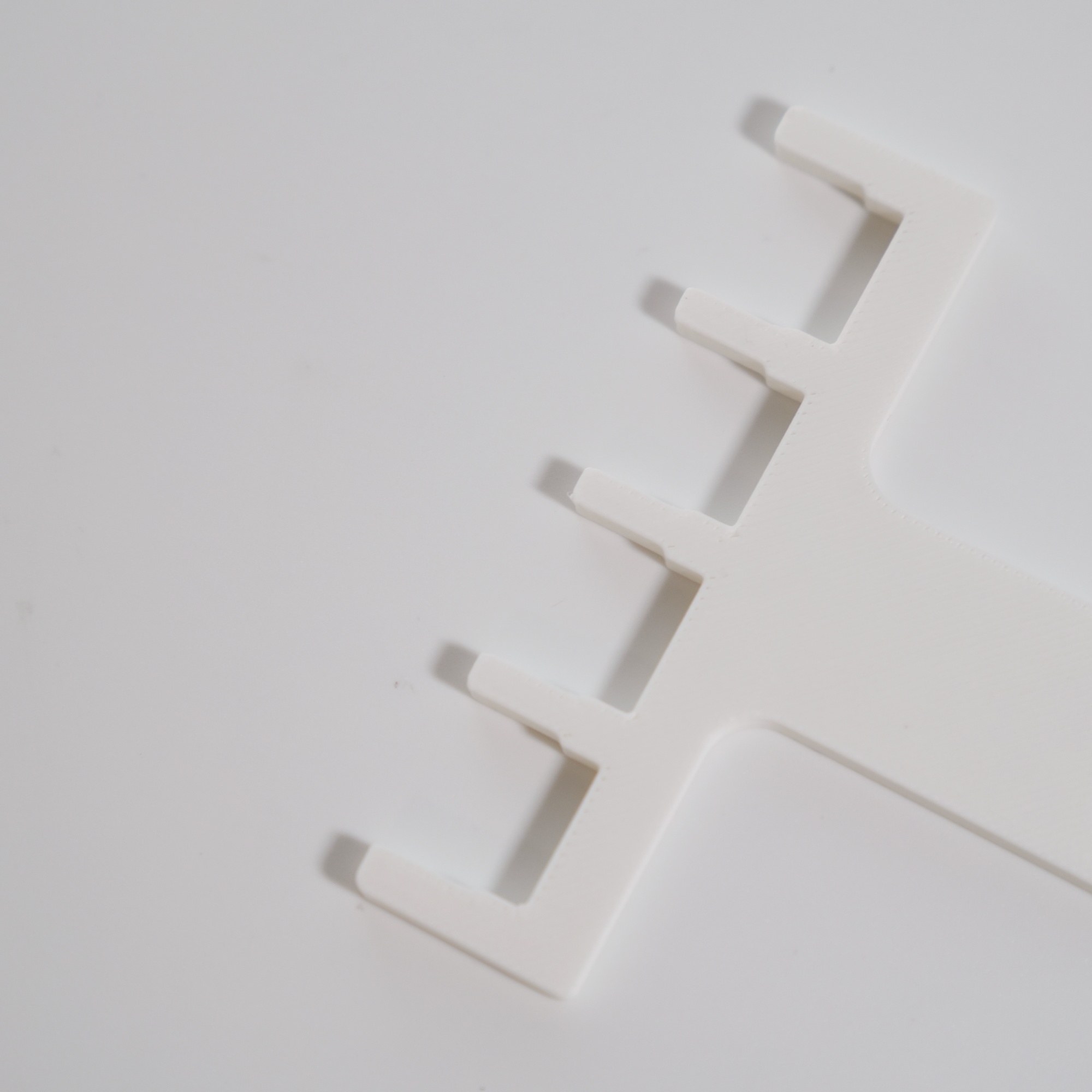 Miniatura 5 do modelo 3D Split Keyboard MX Switch Plate Support Fork