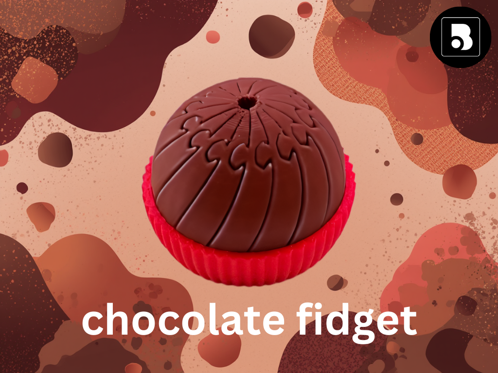 Mini Twisty Chocolate Fidget (Print-in-Place)