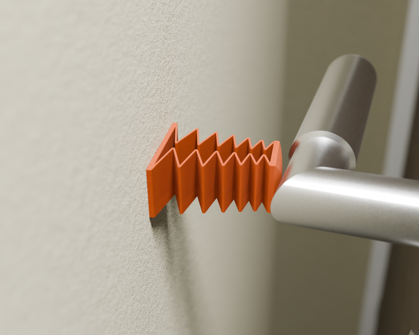 Spring door stopper (PLA)