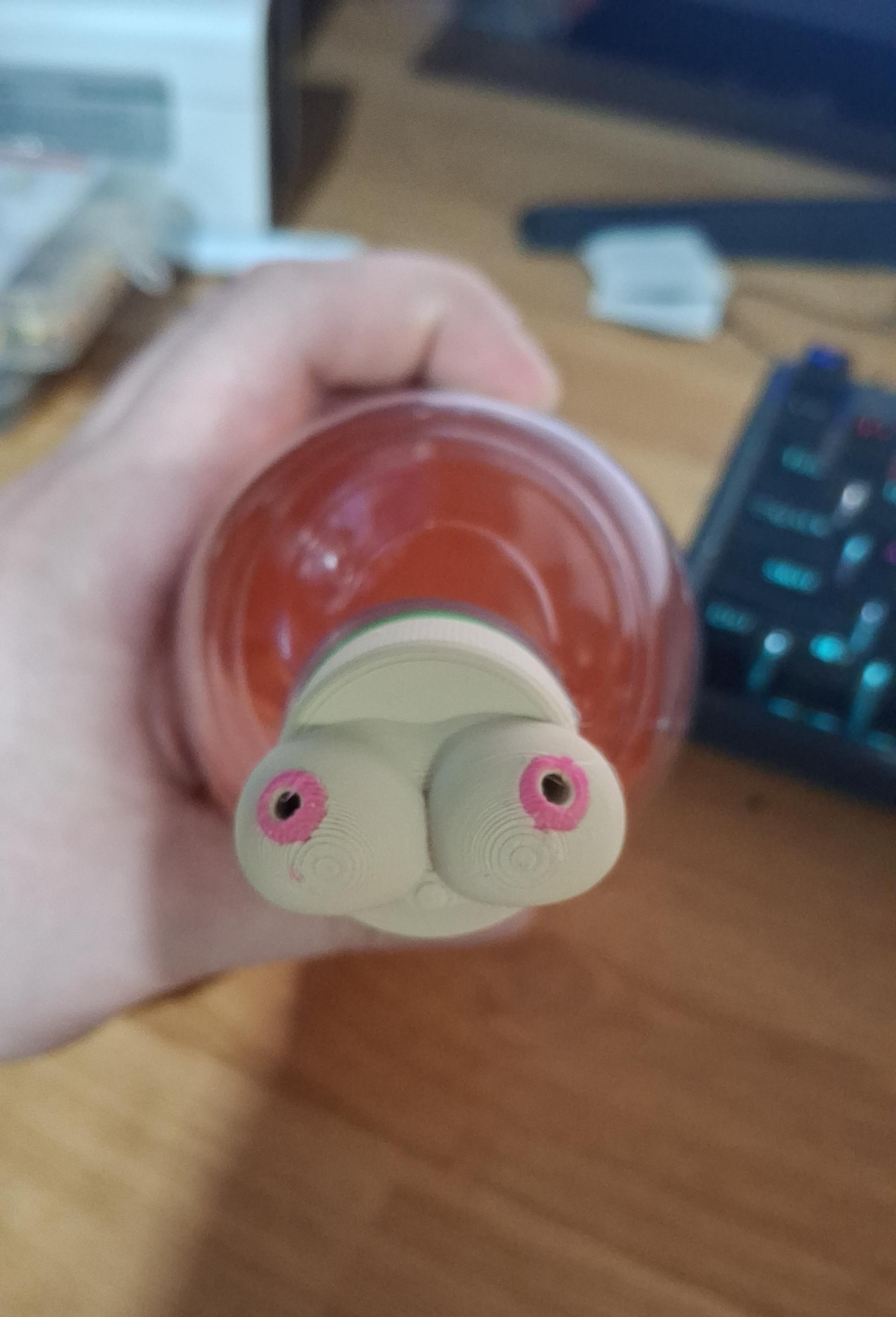 Boob bottle cap