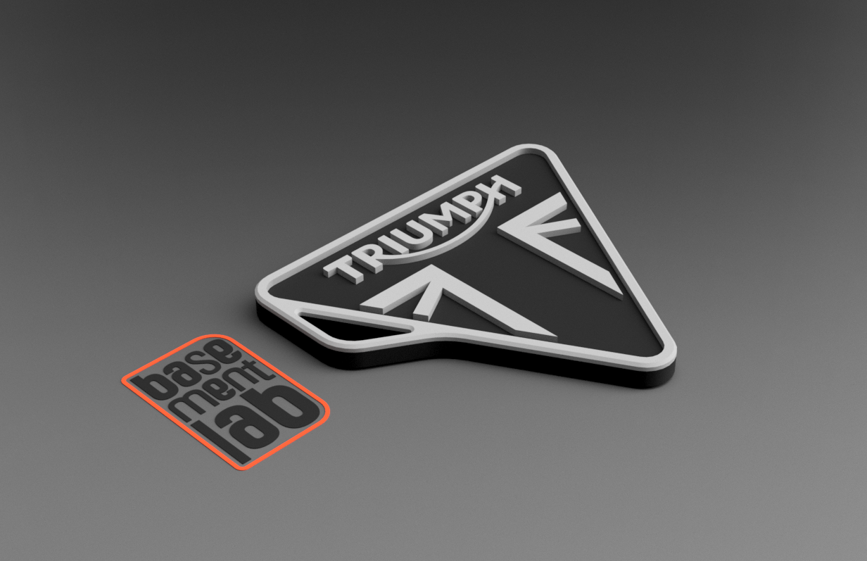 Triumph Motorcycles  Keychain - Portachiavi - Porte Clès - 钥匙链 - Schlüsselanhänger