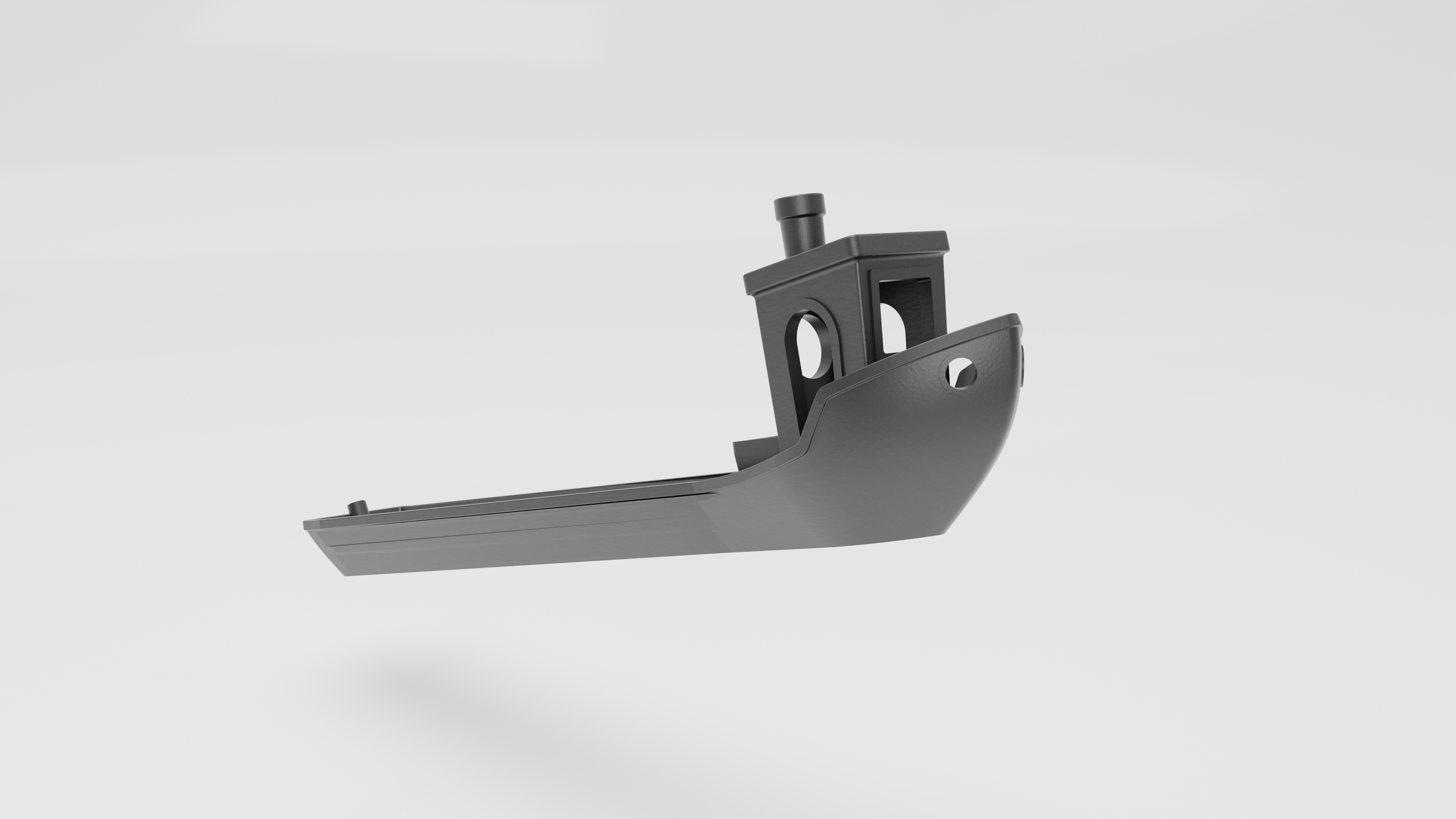 Long Benchy 3D model