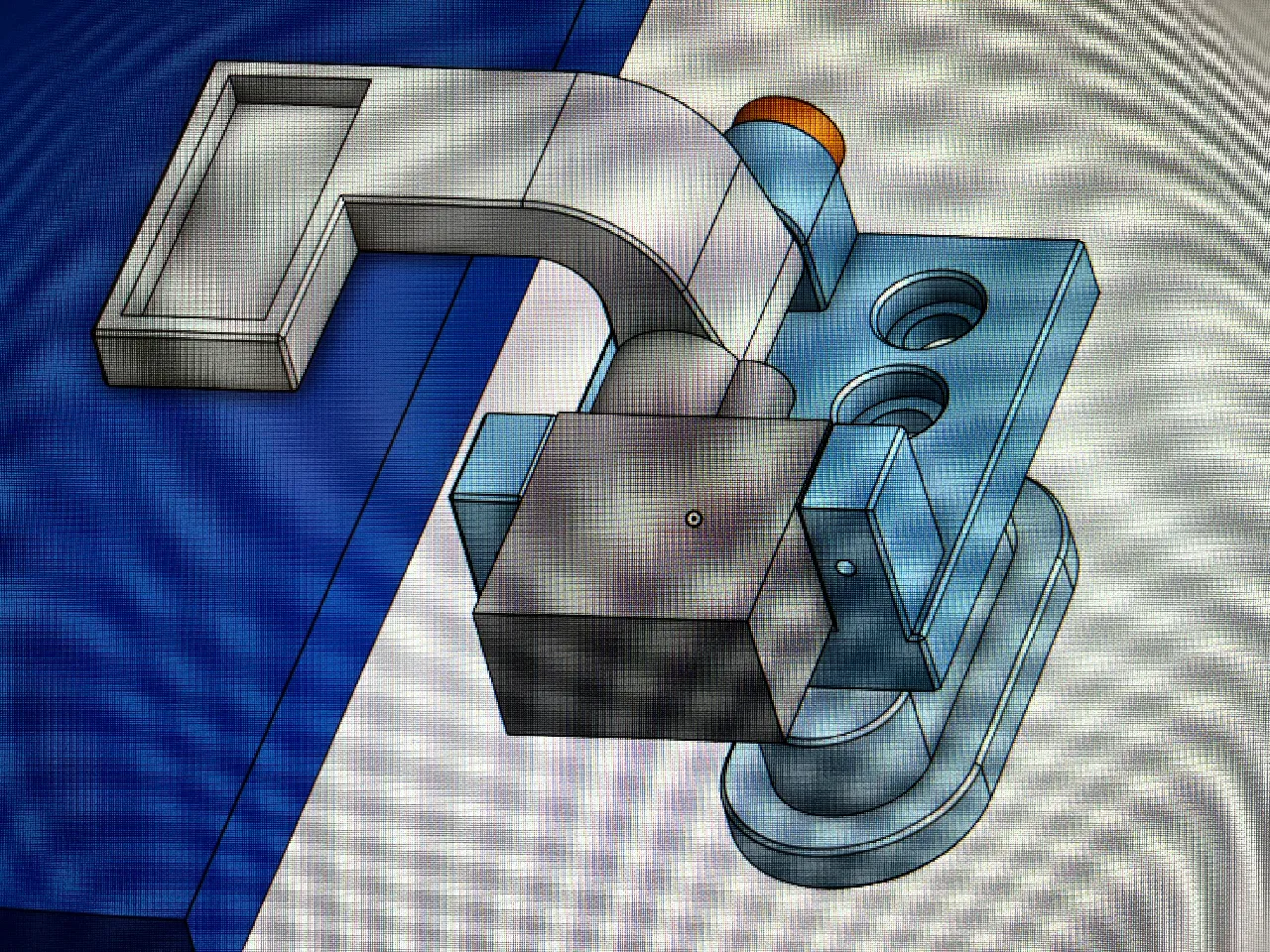 Servo nozzle cleaner for Vzbot. by INRP | Download free STL model