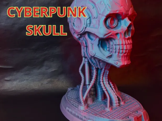 CYBERPUNK SKULL