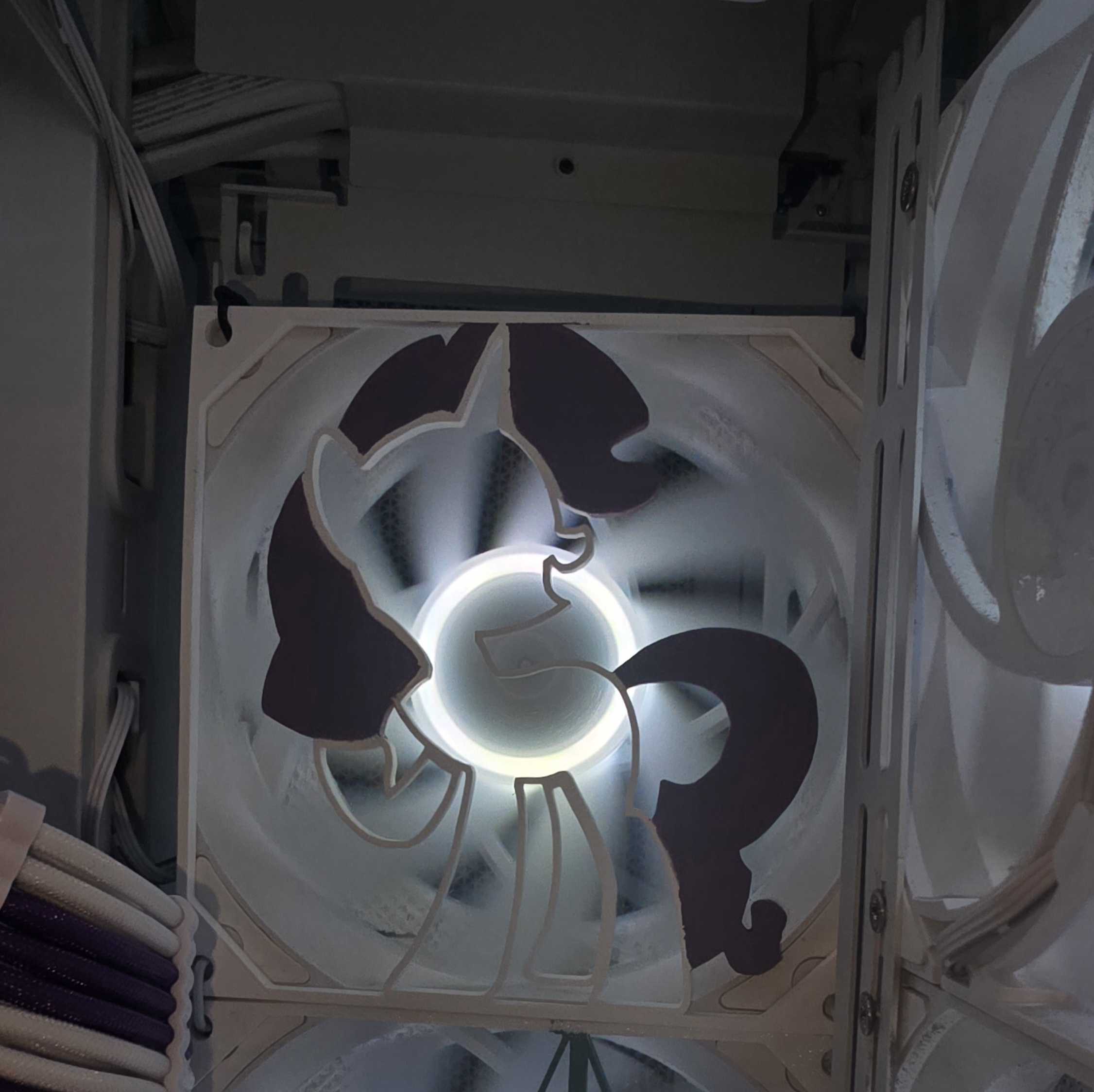 120mm Fan Grill - My Little Pony Rarity