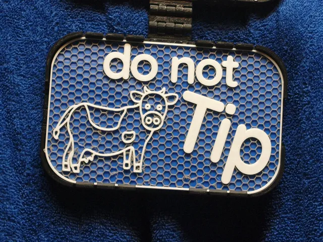 Do Not Tip sign