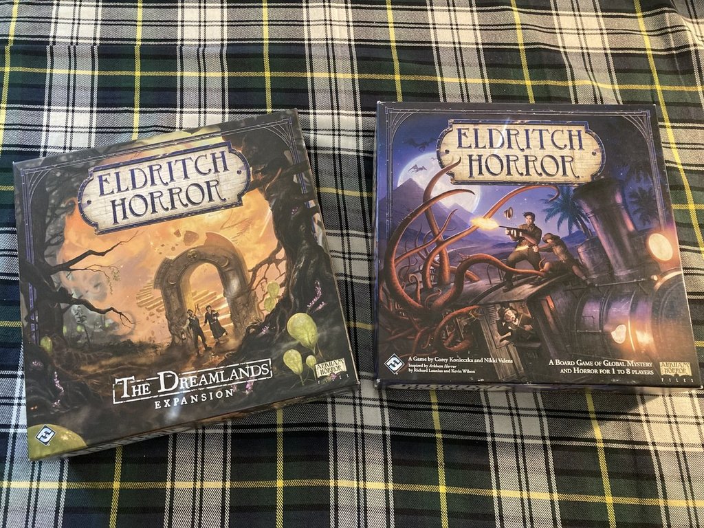Eldritch Horror Organizer Insert for Dreamlands and Small Expansions