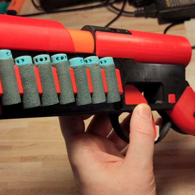 X-Shot Micro Reshell 7 v1.1 - Bolt-Action by Domochevsky