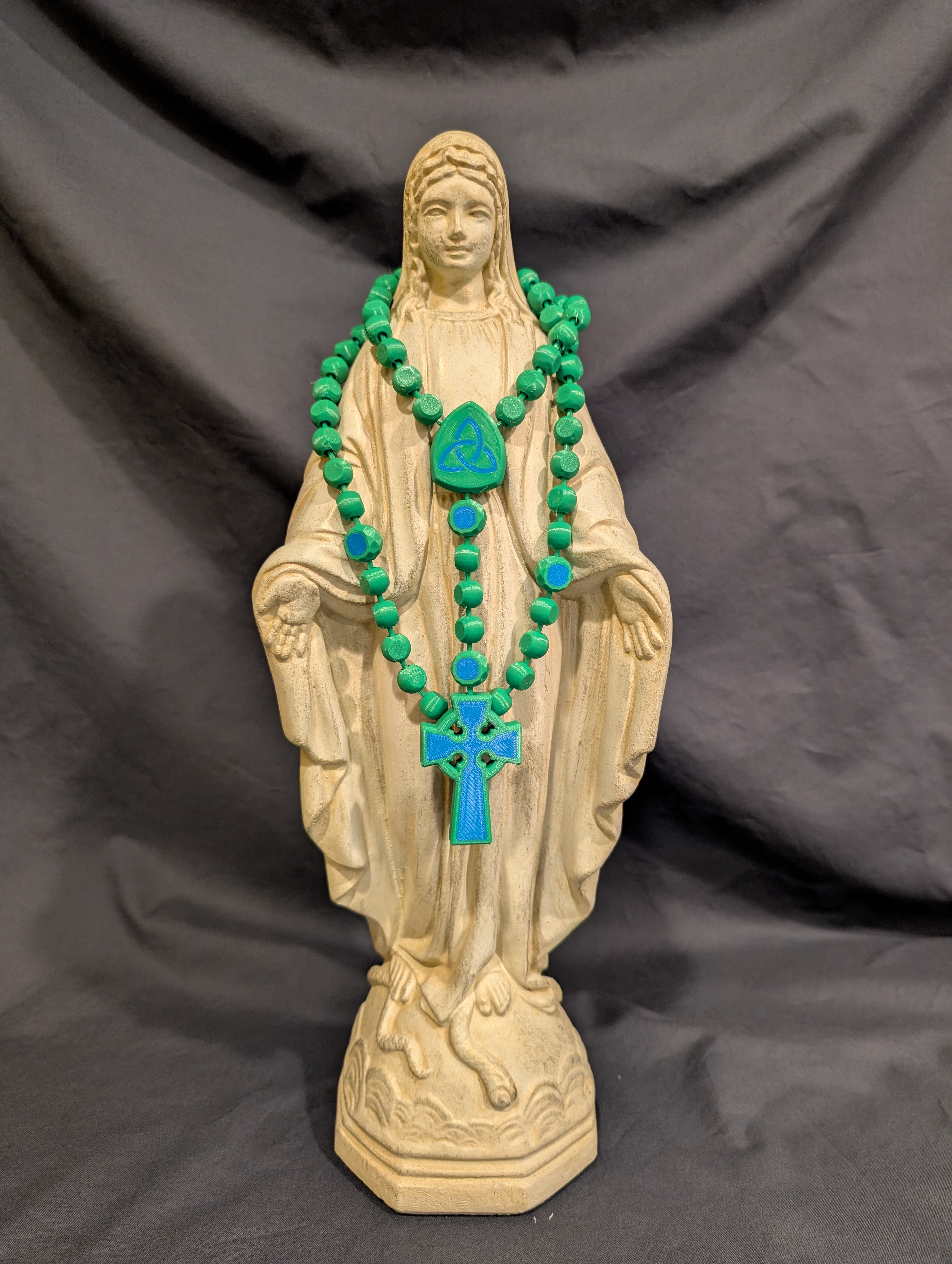 Print-In-Place Rosary Gen 2 (Celtic Version)
