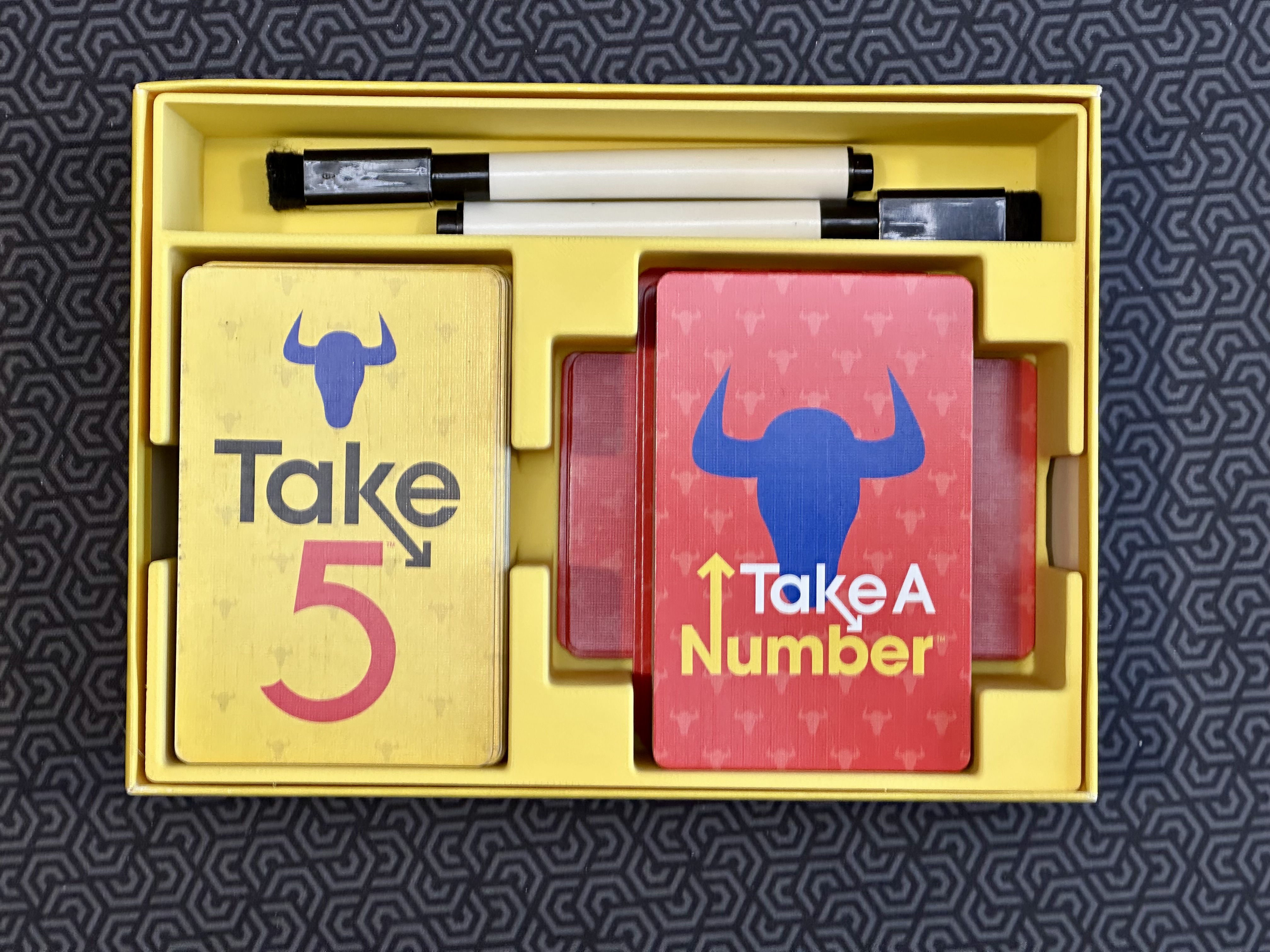 Take 5/Take a Number insert