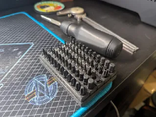 Bit adapter (1/4＂ & 4mm) for Parkside Cardless Screwdriver 4V