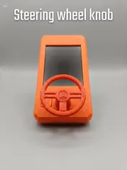 Steering wheel knob