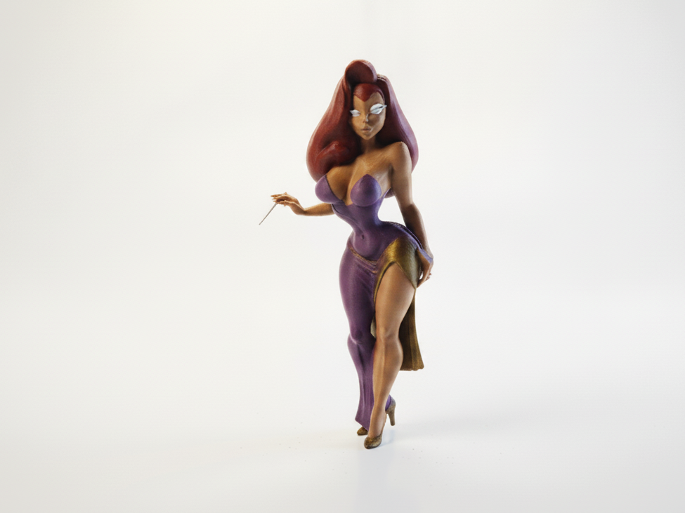 Jessica Rabbit Figurine Cartoon Animation 3D Printable